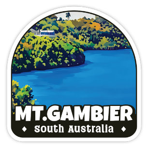 Adesivo Monte Gambier, sudoeste da Austrália Sticker