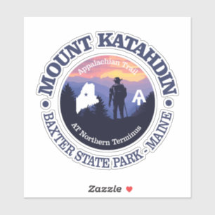 Adesivo Monte Katahdin (rd2)