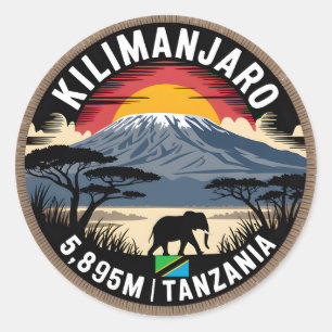 Adesivo Monte Kilimanjaro