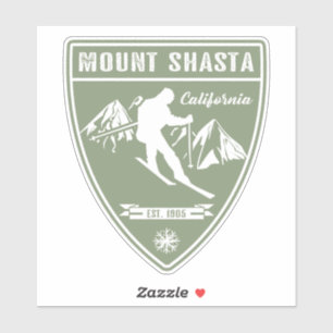 Adesivo Monte Shasta California