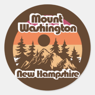 Adesivo Monte Washington New Hampshire