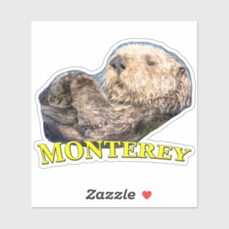 Adesivo Monterey Sea Otter Vinyl Custom Cut Sticker