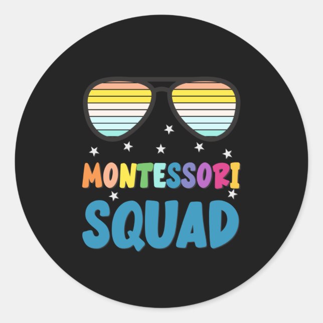 Adesivo Montessori Squad (Frente)