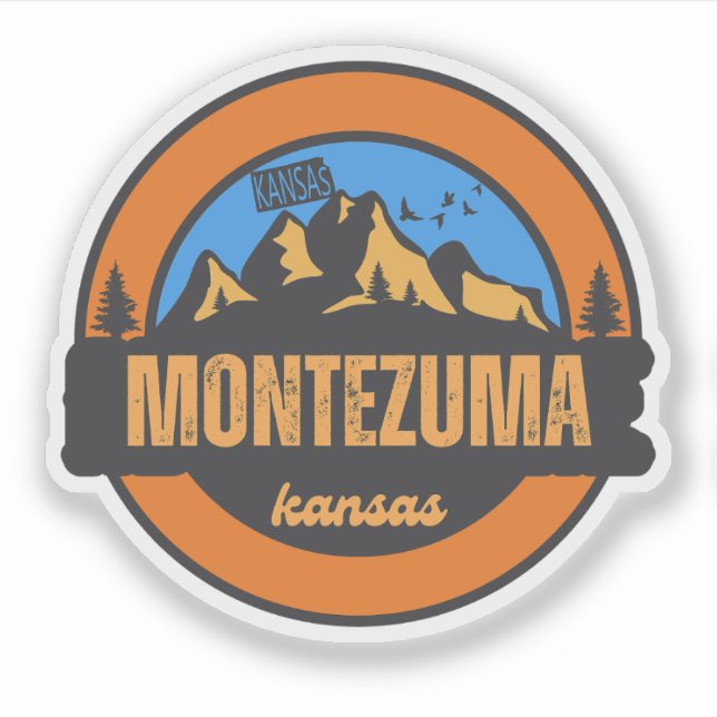 Adesivo Montezuma, Kansas (Frente)
