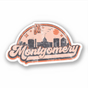 Adesivo Montgomery, Alabama