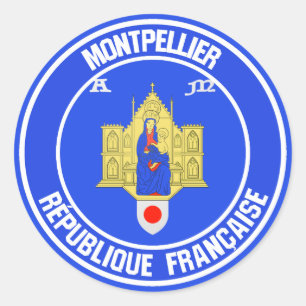 Adesivo Montpellier Round Emblem