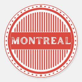 Adesivo Montreal City Pride Emblem – Canadian Identity