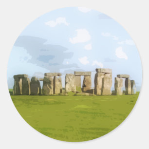 Adesivo Monumento de pedra do círculo de Stonehenge
