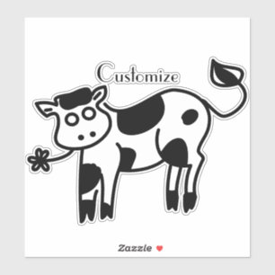 Adesivo Moo Cow Thunder_Cove