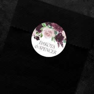 Adesivo Moody Passions   Rosa De Vinho Roxo Dramático