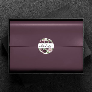 Adesivo Moody Passions Vinho Roxo Dramático Obrigado