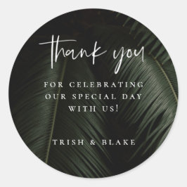 Adesivo Moody Tropics Obrigado