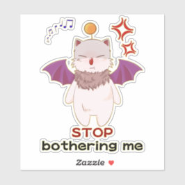 Adesivo moogle from final fantasy