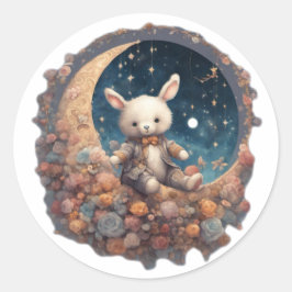 Adesivo Moon Bunny Sticker