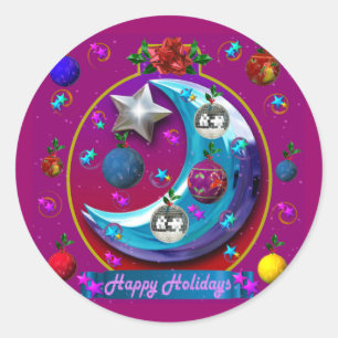 ADESIVO MOON ORNAMENT