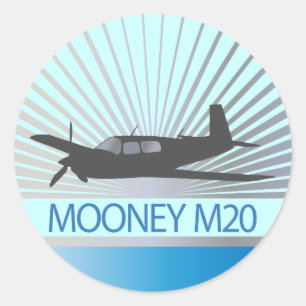 Adesivo Mooney M20 Aviation
