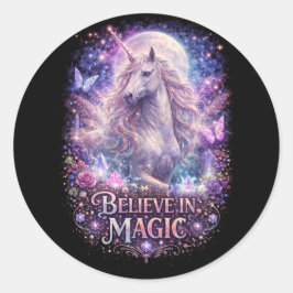 Adesivo Moonlit Unicorn Dreams