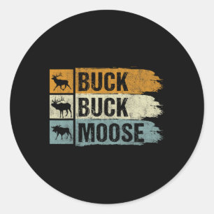 Adesivo Moose Buck Buck Moose