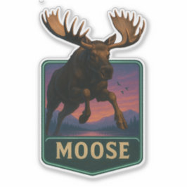 Adesivo Moose Sticker