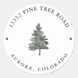 Adesivo Morada de Devolução de Casamento de Árvore da Flor