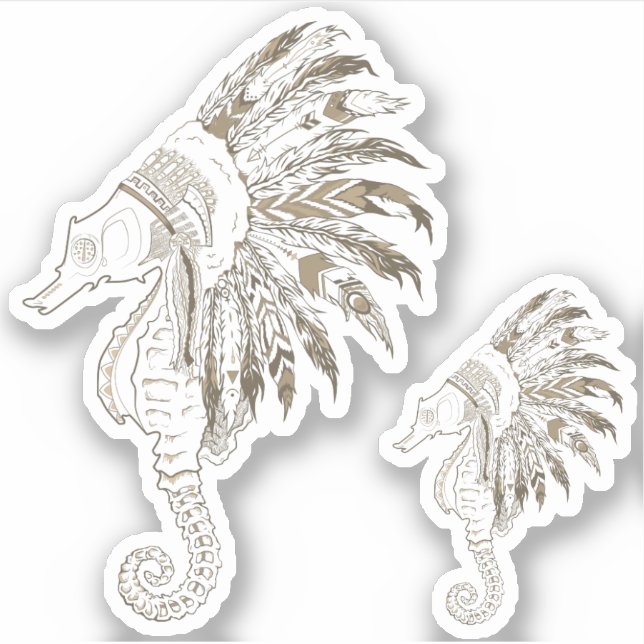 Adesivo morada do cavalo marinho (Frente)