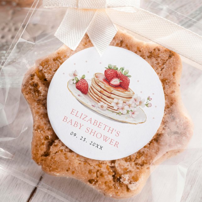 Adesivo Morango Rosa Brunch (Criador carregado)