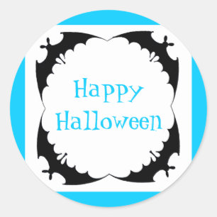 Adesivo Morcegos Gigantes Feliz Halloween
