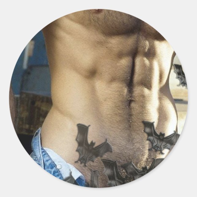 Adesivo Morcegos no sótão! (Frente)