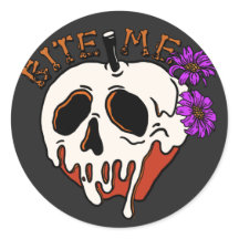 Morda-me - Maçã e Flores de Envenenamento Crânio d