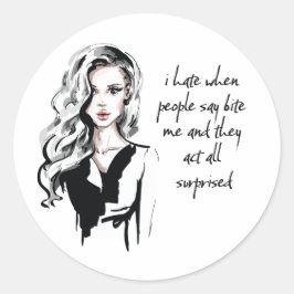 Adesivo Morda Surpresa