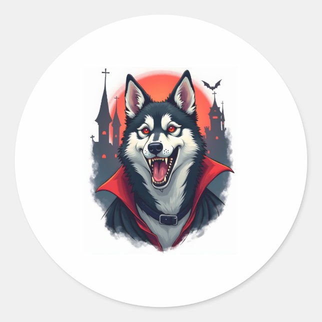 Adesivo Mordida de Rouco Vampiro (Frente)