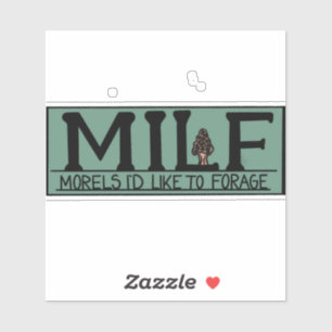 Adesivo Morel Mushroom