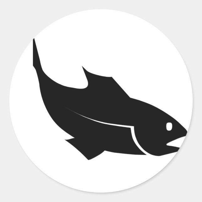 Adesivo Moreno Fish - Vai pescar (Frente)