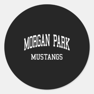 Adesivo Morgan Park Segundo grau Hs Chicago Il Esportes Re