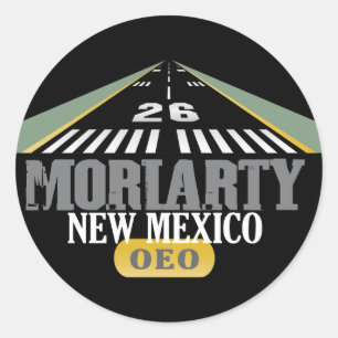 Adesivo Moriarty Novo México - Pista Aeroportuária