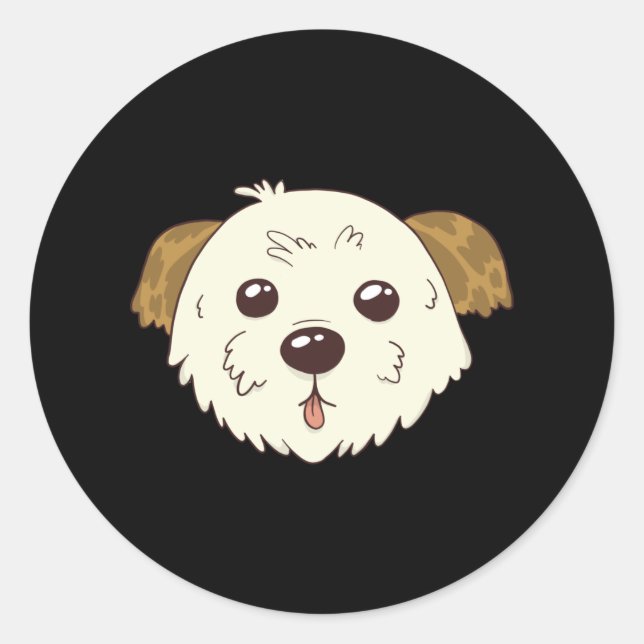 Adesivo Morkie Dog (Frente)