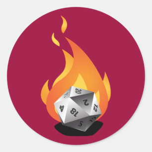 Adesivo Morre num incêndio (D.I.A.F.)