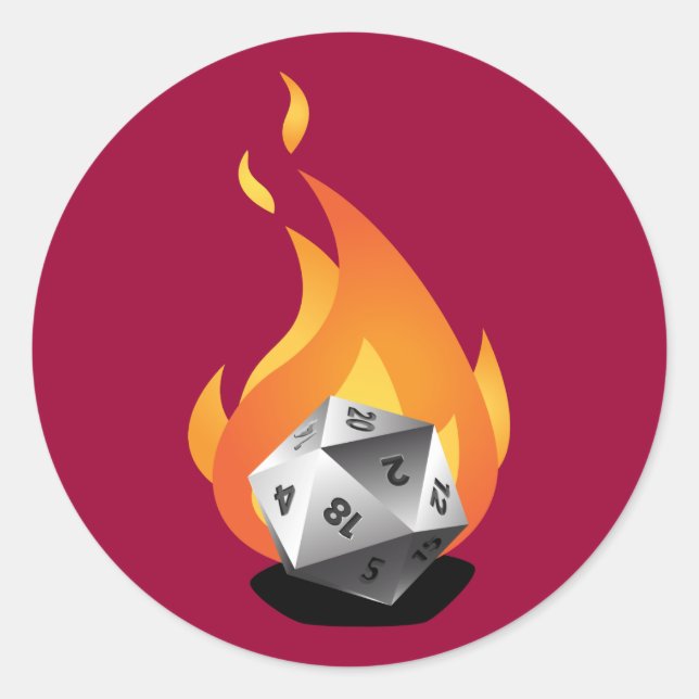 Adesivo Morre num incêndio (D.I.A.F.) (Frente)