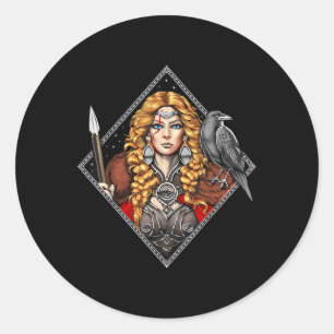 Adesivo Morrigan Deusa Celta Mitologia Pagan Deidade De W