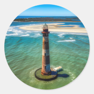 Adesivo Morris Island Lighthouse (Carolina do Sul)