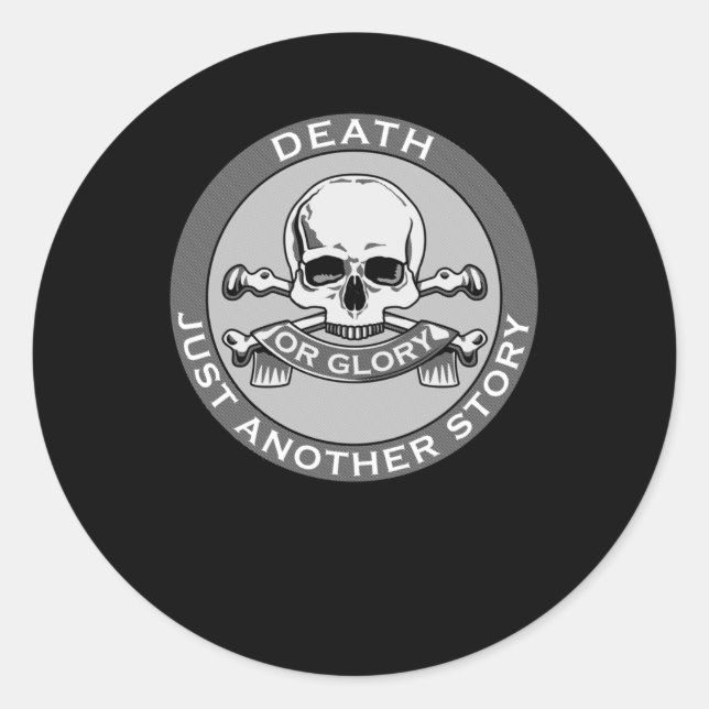 Adesivo Morte Ou Vinheta Glória (Frente)