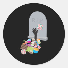 Adesivo Morte por Candy Halloween Design