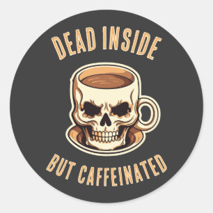 Adesivo Morto Mas Cafeína De Cafeína De Café