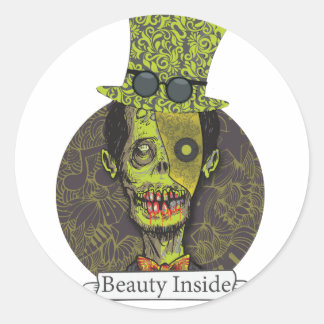 Adesivo Morto Wellcoda Zombie Monster Assustador
