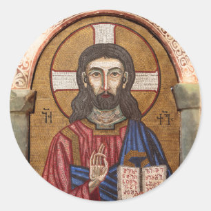 Adesivo Mosaico Antigo de Jesus