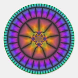 Adesivo Mosaico da esfera celestial