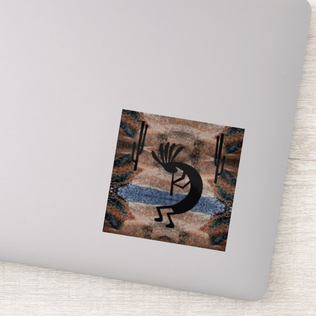 Adesivo Mosaico do Deserto de Kokopelli (Detalhe)