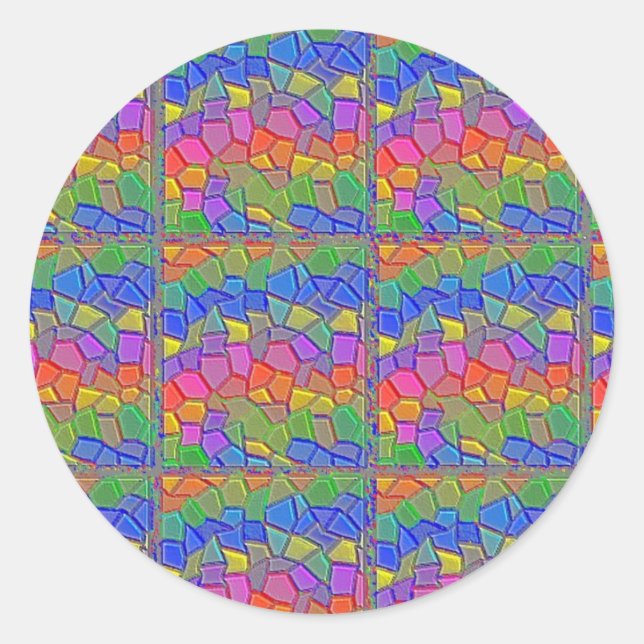 Adesivo Mosaico Fantasy Sticker (Frente)
