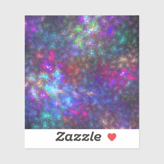 Adesivo Mosaico Galáctico (Folha)