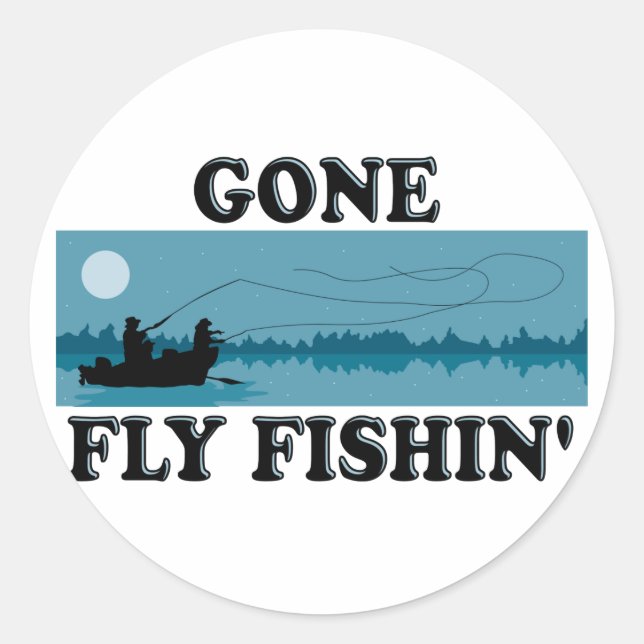 Adesivo Mosca ida Fishin (Frente)